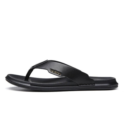 Tong cuir pour homme "L'Excellence" - Restaur Cuirs