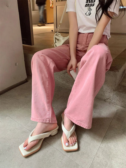 Tongs Cuir Femme Confortables "L'Azurée"