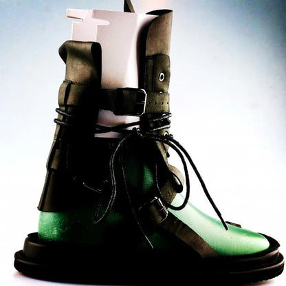 Tongs Hommes Cuir Style Gladiateur "Le Brigadier"