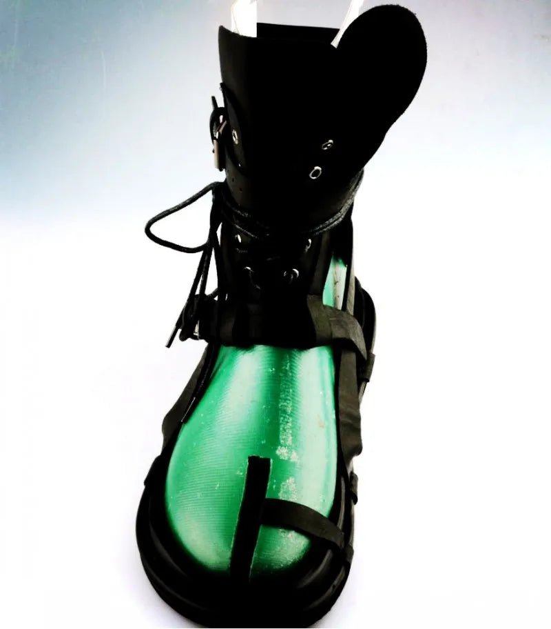 Tongs Hommes Cuir Style Gladiateur "Le Brigadier"