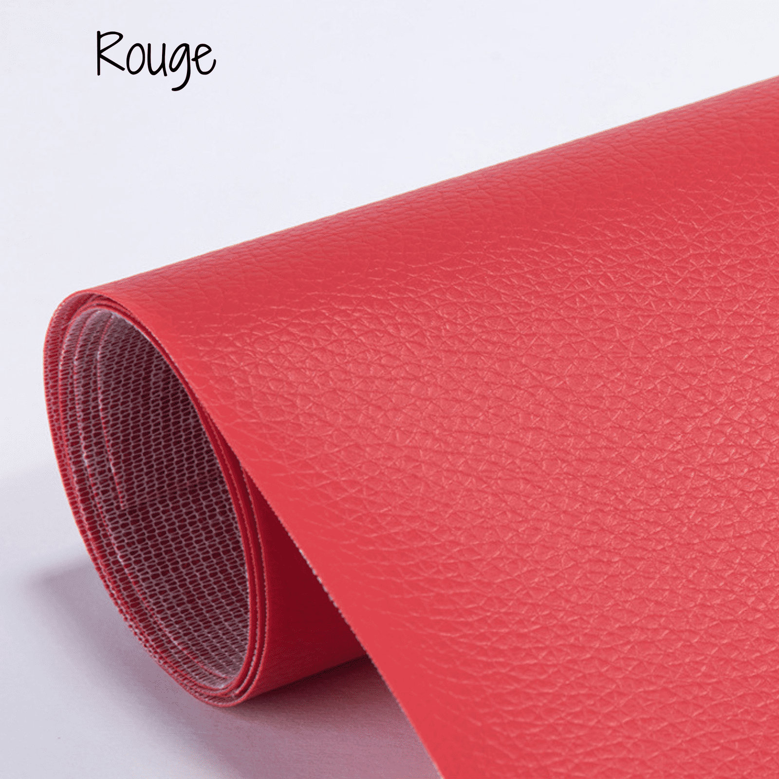 Marron foncé-10x20cm - Patchs auto-adhésifs en cuir PU pour la Marron foncé-10x20cm - Patchs auto-adhésifs en cuir PU pour la